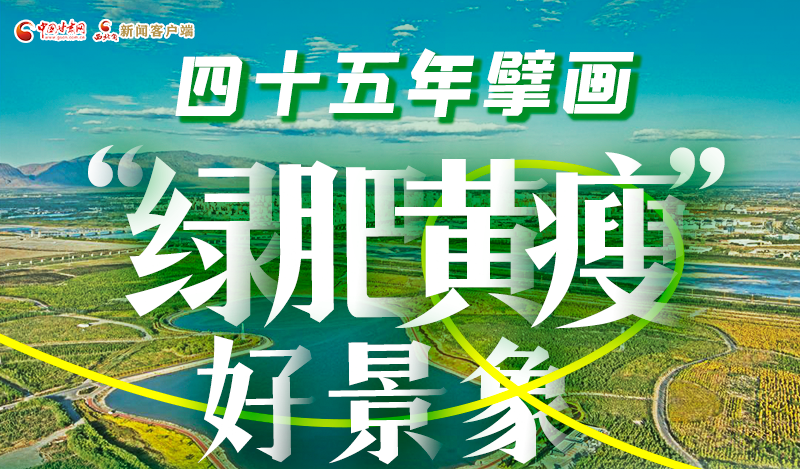 图解|生态文明看凯发k8 四十五年擘画“绿肥黄瘦”好景象
