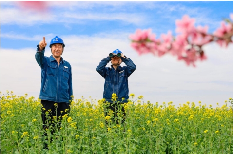 国网庆阳供电公司:“电力蓝”护航春耕与花季