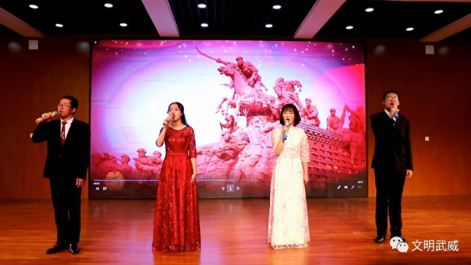 【童心向党·党的故事我来讲】古浪县第一中学学子诵读《英雄碑颂》